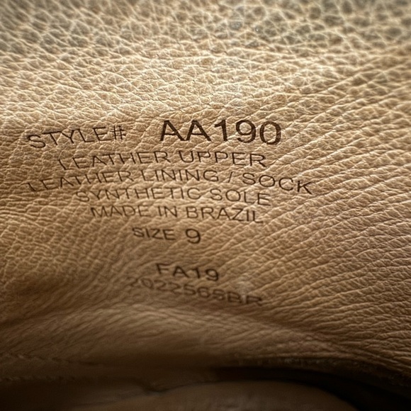 Madewell Black Leather ‘Kelci’ Heeled Boot Size 9 - Picture 11 of 11